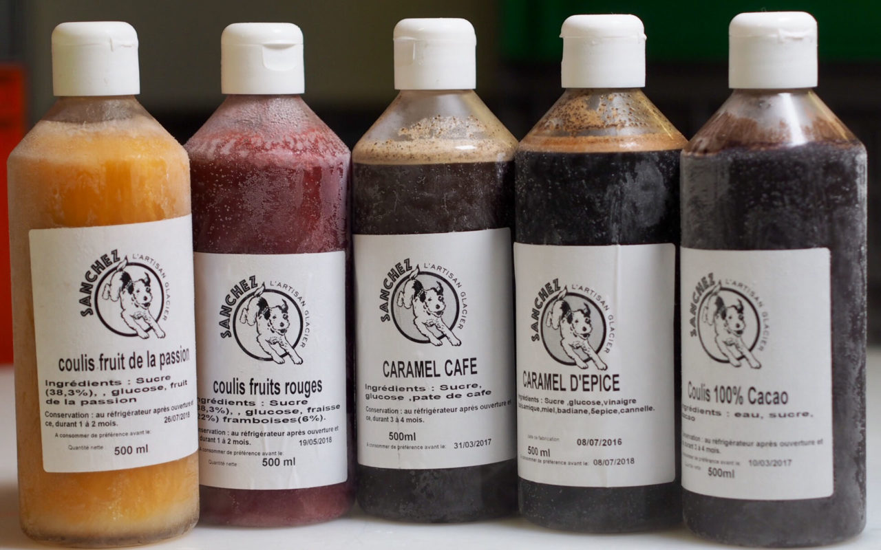coulis caramel glaces Saint-Malo Sanchez